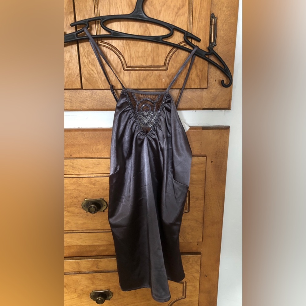 D&G Ittierre S.P.A camisole silky top Gray NWT please read size explanation